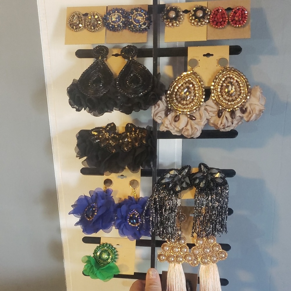 Earrings.